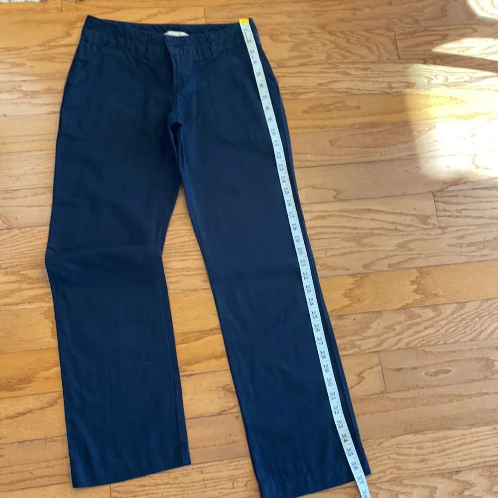- Banana Republic pants navy linen with cotton - Picture 5 of 6